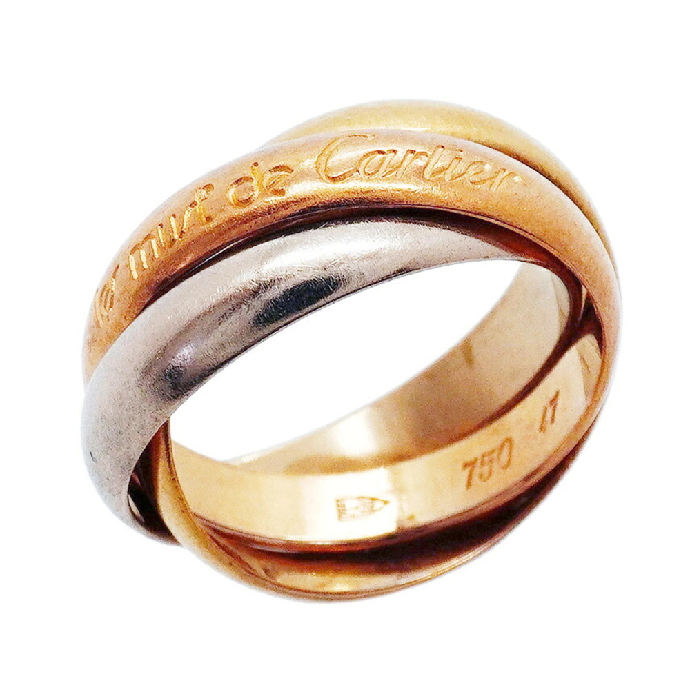 CARTIER 18k Gold Trinity Ring #47